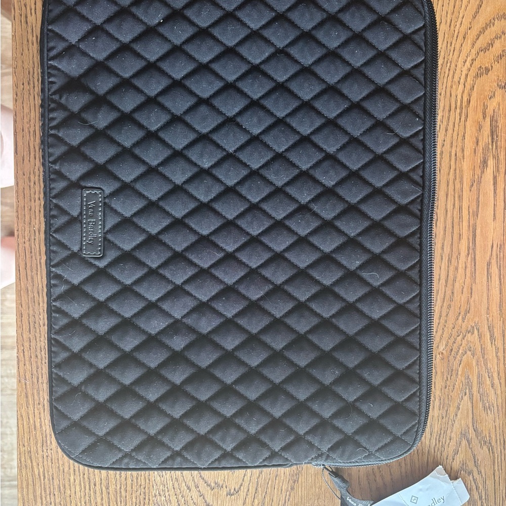 Vera Bradley Black Laptop Sleeve